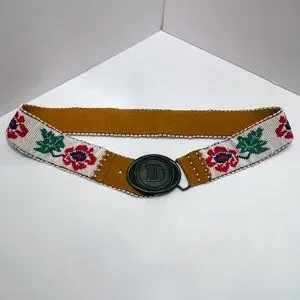 Xolcaco | Accessories | Vintage Kolcaco Usa Floral Seed Bead  display picture 1